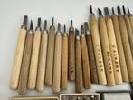 Snijwerk, Japanese carving knives, multiple items for sale, Antiek en Kunst