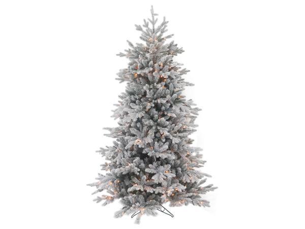 Veiling - Luxe kunstkerstboom Djill Pine 215cm LED+SNEEUW -, Diversen, Kerst