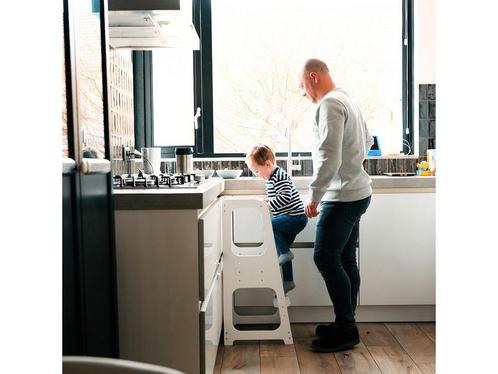 Leertoren - Learning Tower - leertorens - keukentoren -, Huis en Inrichting, Woonaccessoires | Overige, Zo goed als nieuw, Verzenden