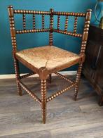 Bijzetstoel - Hout - Antieke Spinders stoel, Antiek en Kunst