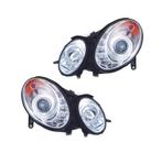 Phares Led Daylight Pour Mercedes Et W211 02-06 Fond Chromé, Auto-onderdelen, Verlichting, Verzenden, Nieuw