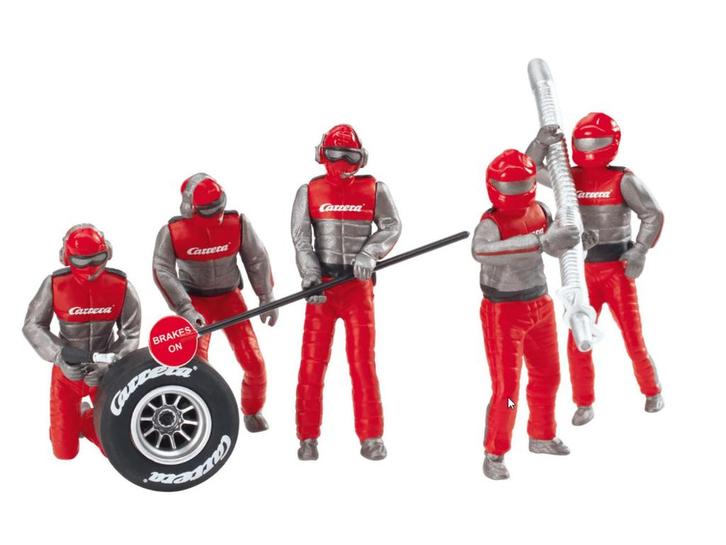 Schaal 1:32 Carrera Digital 20021132 Set of figures, mech..., Kinderen en Baby's, Speelgoed | Racebanen, Gebruikt, Carrera, Ophalen of Verzenden