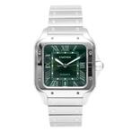 Cartier Santos WSSA0062 uit 2023, Handtassen en Accessoires, Horloges | Heren, Nieuw, Verzenden