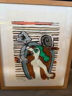 Cornille (1922-2010) - Vrouwenfiguur; zeldzaam beperkte