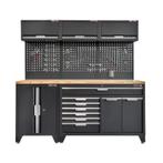 Gereedschapskasten set wandlengte 204 cm. lage tweedeurs, Ophalen of Verzenden