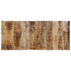 vidaXL Hoofdbord 120 cm massief ruw mangohout, Huis en Inrichting, Slaapkamer | Bedden, Verzenden, Nieuw