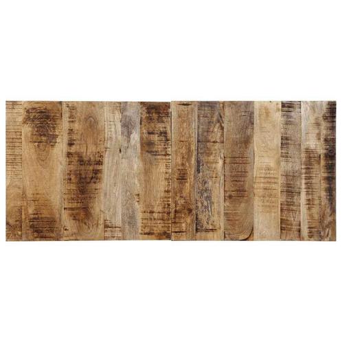 vidaXL Hoofdbord 120 cm massief ruw mangohout, Huis en Inrichting, Slaapkamer | Bedden, Nieuw, Verzenden