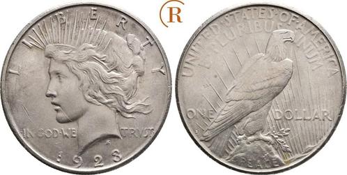 1 Dollar San Francisco 1923 S Usa:, Timbres & Monnaies, Monnaies | Amérique, Envoi