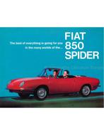 1967 FIAT 850 SPIDER BROCHURE ENGELS (USA), Nieuw