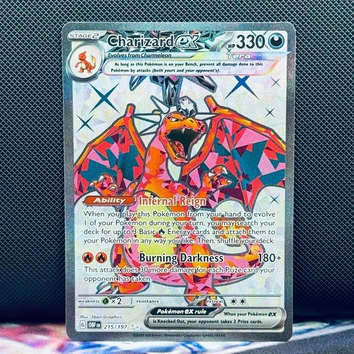 Pokémon Card - Charizard 215, Hobby en Vrije tijd, Verzamelkaartspellen | Pokémon