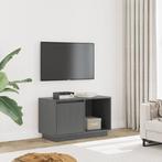 vidaXL Tv-meubel 74x35x44 cm massief grenenhout grijs, Huis en Inrichting, Kasten |Televisiemeubels, Verzenden, Nieuw