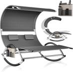 KESSER® Ligbed met zonnedak - Schommelstoel - Antraciet •, Verzenden, Nieuw