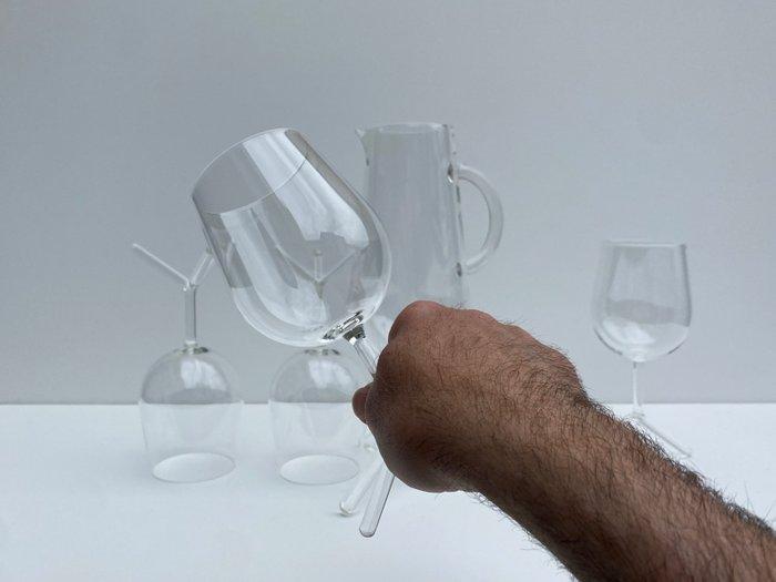 1 liter carafe - Maarten Baptist - Karaf (5) - Louise tripod, Antiek en Kunst, Kunst | Designobjecten