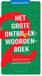 Het grote ontbreekwoordenboek 9789463834414 Rick de Leeuw, Boeken, Verzenden, Gelezen, Rick de Leeuw