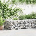 vidaXL Gabion mand 100x50x50 cm gegalvaniseerd staal, Verzenden, Nieuw