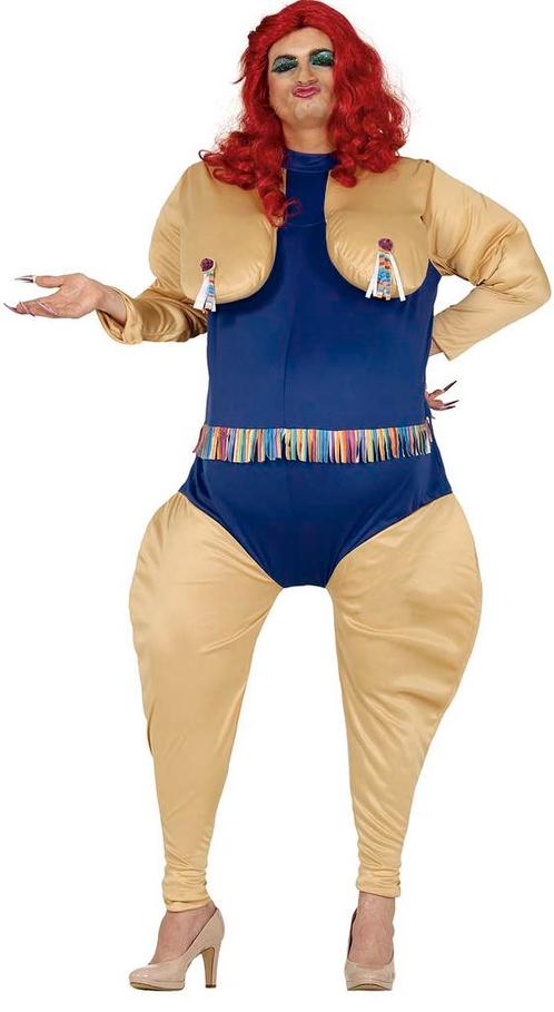 Drag Queen Kostuum Heren Grappig, Kleding | Heren, Carnavalskleding en Feestkleding, Nieuw, Verzenden