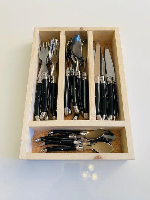 Laguiole Heritage - Bestekset voor 6 personen (24) - ABS -, Antiek en Kunst, Antiek | Keukengerei