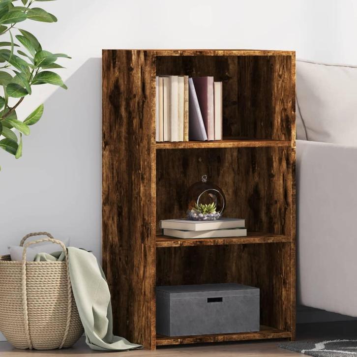 vidaXL Dressoir 50x41x93 cm bewerkt hout gerookt, Huis en Inrichting, Kasten | Dressoirs, Nieuw, Verzenden