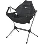 TRUUSK Opvouwbare Hangmat Campingstoel - Tot 120kg - Zwart O, Verzenden, Nieuw