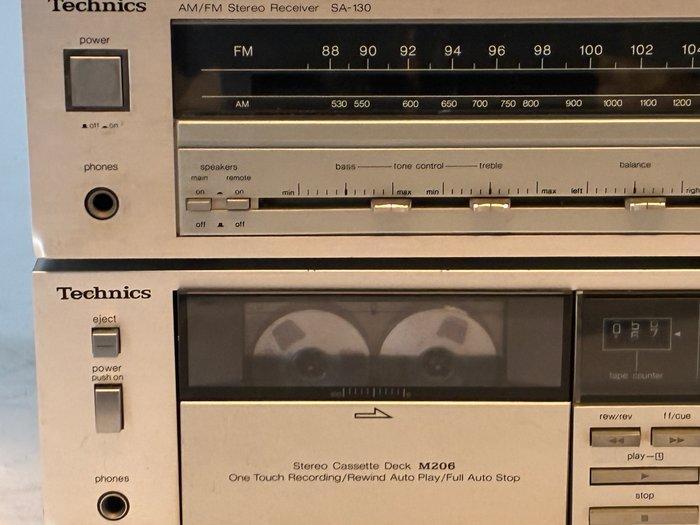 Technics - SA-130; M206 Hifi-set - Diverse modellen, TV, Hi-fi & Vidéo, Radios