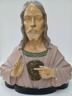 Statue, Borstbeeld Christus - 42.5 cm - Plâtre