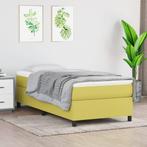 vidaXL Bedframe stof groen 80x200 cm, Huis en Inrichting, Slaapkamer | Bedden, Verzenden, Nieuw