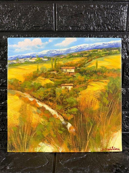 G. Fabris (XX-XXI) - Paesaggio, Antiek en Kunst, Kunst | Schilderijen | Klassiek