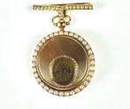 Broche - 18 carats Or jaune - Perle, Bijoux, Sacs & Beauté