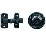 WC-overslag Oxford ijzer zwart, Doe-het-zelf en Bouw, Nieuw, Overige materialen, Klink of Kruk