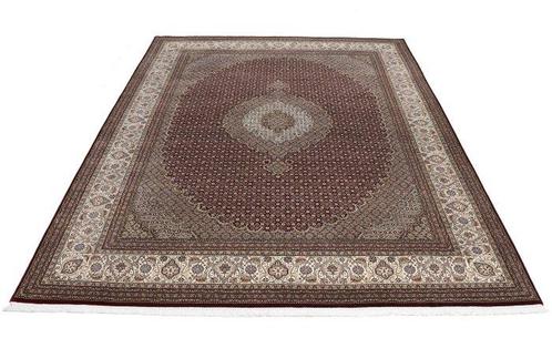 New Indian Tabriz Wool&Silk Carpet with Luxurious Mahi, Huis en Inrichting, Stoffering | Tapijten en Vloerkleden