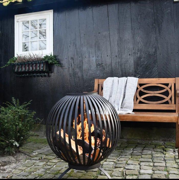 Kachel - Metaal - Vuurkorf, Antiek en Kunst, Curiosa en Brocante