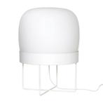 Hübsch - Lampadaire - Lampe de sol enneigée blanche - Fer -