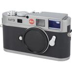 Leica 10705 M9 steel gray body occasion, Audio, Tv en Foto, Fotocamera's Digitaal, Verzenden, Zo goed als nieuw