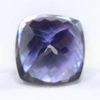1 pcs Violet, Bleu Tanzanite - 7.88 ct - International, Handtassen en Accessoires, Edelstenen, Nieuw