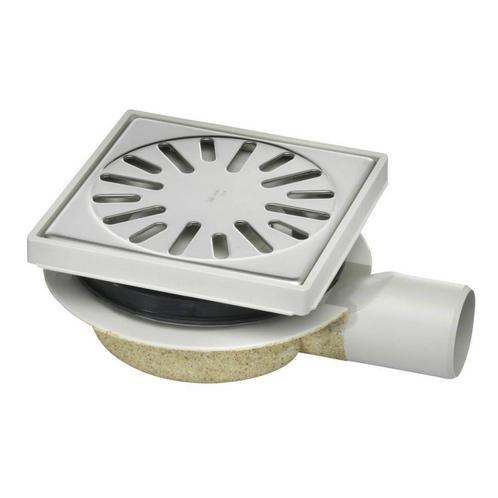 Doucheput Aquaberg ABS Vloerput ABS Opzetstuk Bezand RVS, Doe-het-zelf en Bouw, Sanitair, Douche, Nieuw, Ophalen of Verzenden