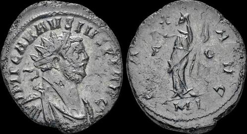 286-293ad Roman Carausius antoninianus Pax standing left..., Timbres & Monnaies, Monnaies & Billets de banque | Collections, Envoi