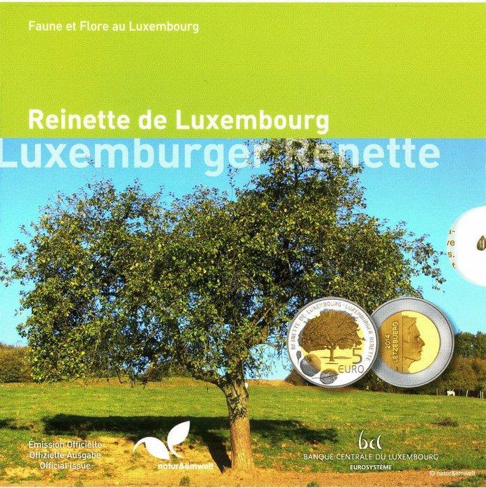 Luxemburg. 5 Euro 2014 Reinette de Luxembourg Proof, Postzegels en Munten, Munten | Europa | Euromunten
