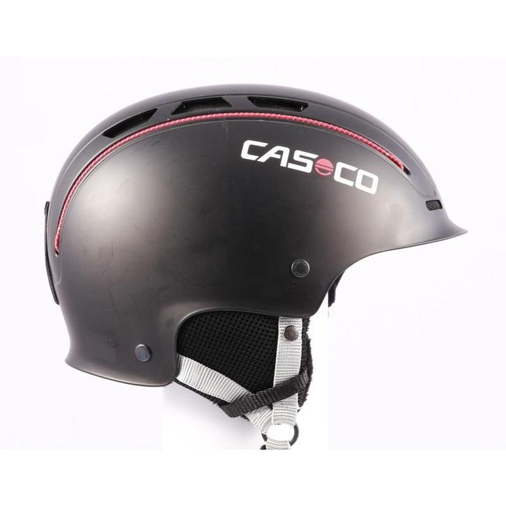 56 57 58 59 skihelm/snowboardhelm CASCO CX-3, Black/red, ver, Sport en Fitness, Skiën en Langlaufen, Ski, Overige typen, Gebruikt