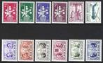 België 1957 - de volledige jaargang met blok Zuidpool -, Postzegels en Munten, Gestempeld