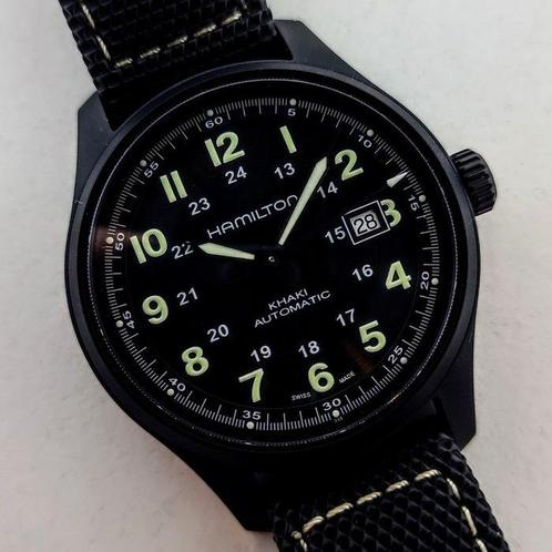 Hamilton - Khaki Field - H70575733 - Homme - 2020 et après, Handtassen en Accessoires, Horloges | Heren