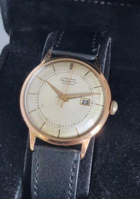 Junghans - Trilastic Max Bill Style - Sans Prix de Réserve -, Handtassen en Accessoires, Horloges | Heren