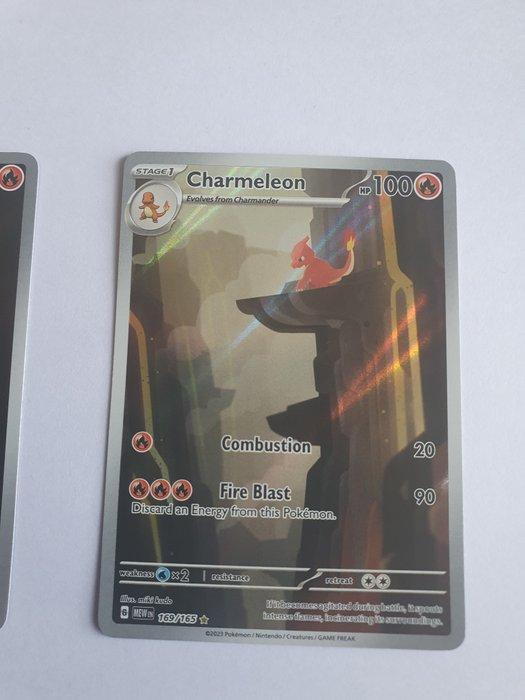 Pokémon - 2 Card - Charmander, Charmeleon Foil, Full art,, Hobby & Loisirs créatifs, Jeux de cartes à collectionner | Pokémon
