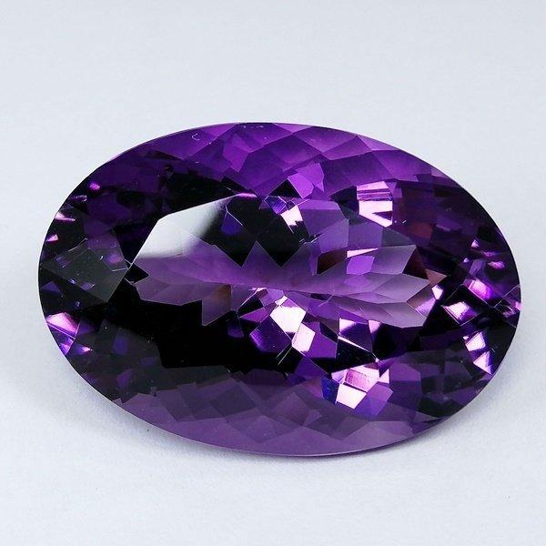 Amethist - 48.90 ct - Instituto Gemólogico Español (IGE) -, Handtassen en Accessoires, Edelstenen