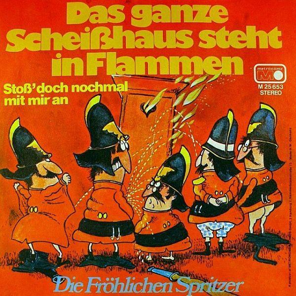 Die Fröhlichen Spritzer - Das Ganze Scheißhaus Steht In Flam, Cd's en Dvd's, Vinyl | Pop, Gebruikt, Verzenden