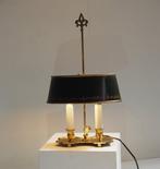 Tafellamp - Bronzen bouilotte lamp - Brons, Antiek en Kunst