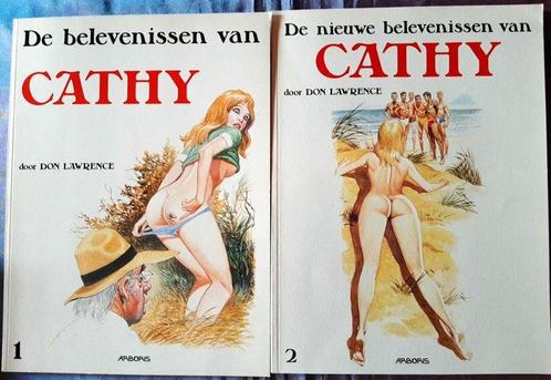 Don Lawrence - 2 x Cathy (compleet) - Storm Hommages - Don, Boeken, Stripverhalen