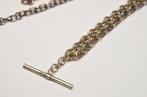 800 Zilver - Ketting - horlogeketting met veer, Nieuw