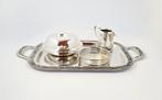 Ontbijtservies - Elegant Silver-Plated Breakfast Set -, Antiek en Kunst
