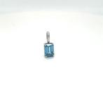 Zonder Minimumprijs - Hanger - 14 karaat Witgoud - 1.13ct., Handtassen en Accessoires, Antieke sieraden