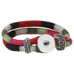 Fako Bijoux® - Armband Voor Click Buttons - Inka -, Handtassen en Accessoires, Verzenden, Nieuw
